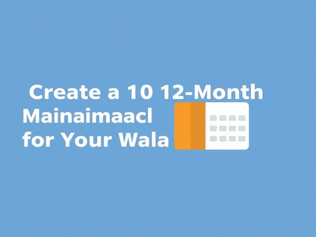 Create a 12-Month Maintenance Calendar for Your Cyprus Villa